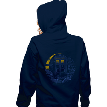 Load image into Gallery viewer, Shirts Zippered Hoodies, Unisex / Small / Navy The Traveller
