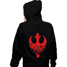 Load image into Gallery viewer, Shirts Zippered Hoodies, Unisex / Small / Black Fractured Rebellion