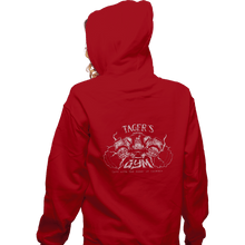 Load image into Gallery viewer, Shirts Zippered Hoodies, Unisex / Small / Red Tager's Gym