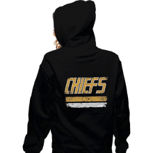 Load image into Gallery viewer, Shirts Zippered Hoodies, Unisex / Small / Black Chiefs Retro