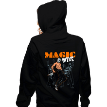 Load image into Gallery viewer, Secret_Shirts Zippered Hoodies, Unisex / Small / Black Magic Mike