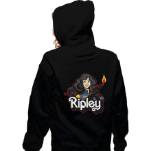 Load image into Gallery viewer, Shirts Zippered Hoodies, Unisex / Small / Black Ripley