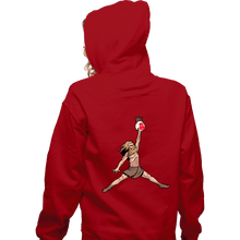Load image into Gallery viewer, Shirts Zippered Hoodies, Unisex / Small / Red Air Wilson