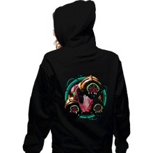 Load image into Gallery viewer, Secret_Shirts Zippered Hoodies, Unisex / Small / Black Galactic Bomber