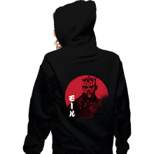 Load image into Gallery viewer, Daily_Deal_Shirts Zippered Hoodies, Unisex / Small / Black Red Sun Maul