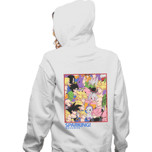 Load image into Gallery viewer, Shirts Zippered Hoodies, Unisex / Small / White Sparking!