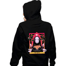 Load image into Gallery viewer, Daily_Deal_Shirts Zippered Hoodies, Unisex / Small / Black The Spirit