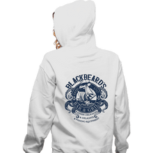 Load image into Gallery viewer, Daily_Deal_Shirts Zippered Hoodies, Unisex / Small / White Blackbeard's Bar And Grill