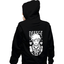 Load image into Gallery viewer, Shirts Zippered Hoodies, Unisex / Small / Black Defect