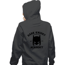 Load image into Gallery viewer, Shirts Zippered Hoodies, Unisex / Small / Dark Heather Dark Knight Academy