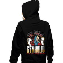 Load image into Gallery viewer, Daily_Deal_Shirts Zippered Hoodies, Unisex / Small / Black Gymholio