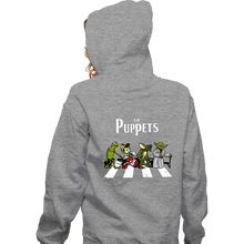Load image into Gallery viewer, Daily_Deal_Shirts Zippered Hoodies, Unisex / Small / Sports Grey The Puppets