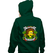 Load image into Gallery viewer, Daily_Deal_Shirts Zippered Hoodies, Unisex / Small / Irish Green Darn Veggies