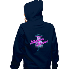 Load image into Gallery viewer, Daily_Deal_Shirts Zippered Hoodies, Unisex / Small / Navy Abduction Volunteer
