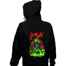 Load image into Gallery viewer, Daily_Deal_Shirts Zippered Hoodies, Unisex / Small / Black Hellslayer