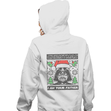 Load image into Gallery viewer, Shirts Zippered Hoodies, Unisex / Small / White Father Christmas