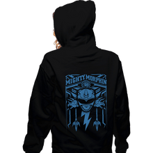 Load image into Gallery viewer, Shirts Zippered Hoodies, Unisex / Small / Black Blue Ranger