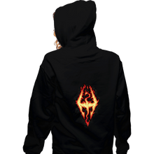 Load image into Gallery viewer, Shirts Zippered Hoodies, Unisex / Small / Black Fus Roh Dah