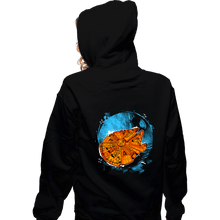 Load image into Gallery viewer, Shirts Zippered Hoodies, Unisex / Small / Black That's No Moon