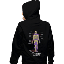 Load image into Gallery viewer, Shirts Zippered Hoodies, Unisex / Small / Black The Skeletor System