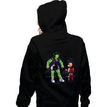 Load image into Gallery viewer, Daily_Deal_Shirts Zippered Hoodies, Unisex / Small / Black Death By Smash