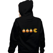 Load image into Gallery viewer, Daily_Deal_Shirts Zippered Hoodies, Unisex / Small / Black Pizza-Man!