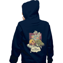 Load image into Gallery viewer, Shirts Pullover Hoodies, Unisex / Small / Navy Hero Of Nap