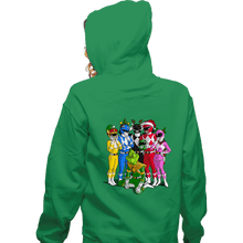 Load image into Gallery viewer, Secret_Shirts Zippered Hoodies, Unisex / Small / Irish Green Grinch Ranger!