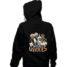 Load image into Gallery viewer, Secret_Shirts Zippered Hoodies, Unisex / Small / Black Squad Ghouls