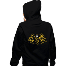 Load image into Gallery viewer, Secret_Shirts Zippered Hoodies, Unisex / Small / Black Wanna Get Nuts?