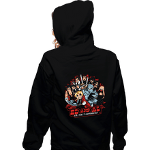 Load image into Gallery viewer, Daily_Deal_Shirts Zippered Hoodies, Unisex / Small / Black Fullmetal Pilgrim
