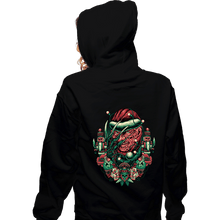 Load image into Gallery viewer, Daily_Deal_Shirts Zippered Hoodies, Unisex / Small / Black Holidays At Elm Street