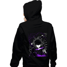 Load image into Gallery viewer, Daily_Deal_Shirts Zippered Hoodies, Unisex / Small / Black Shadow Monarch