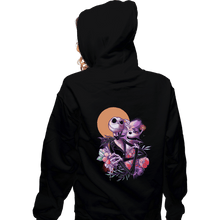 Load image into Gallery viewer, Daily_Deal_Shirts Zippered Hoodies, Unisex / Small / Black Moonlit Nightmare