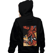 Load image into Gallery viewer, Shirts Zippered Hoodies, Unisex / Small / Black The Joking Spider