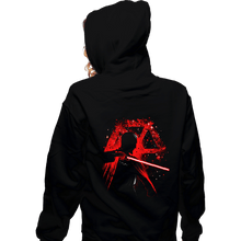 Load image into Gallery viewer, Shirts Zippered Hoodies, Unisex / Small / Black The Dark Count