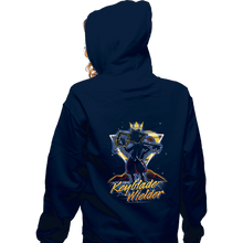 Load image into Gallery viewer, Shirts Zippered Hoodies, Unisex / Small / Navy Retro Keyblade Wielder
