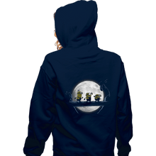 Load image into Gallery viewer, Shirts Zippered Hoodies, Unisex / Small / Navy Hakuna Banana