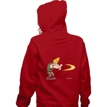 Load image into Gallery viewer, Shirts Zippered Hoodies, Unisex / Small / Red Sonic Bravo