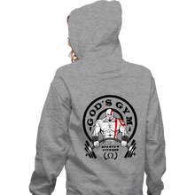 Load image into Gallery viewer, Shirts Zippered Hoodies, Unisex / Small / Sports Grey God's Gym