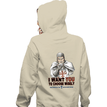 Load image into Gallery viewer, Shirts Zippered Hoodies, Unisex / Small / White Choose Wisely