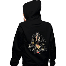 Load image into Gallery viewer, Shirts Zippered Hoodies, Unisex / Small / Black Freefall