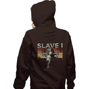 Shirts Zippered Hoodies, Unisex / Small / Dark Chocolate Retro Slave 1