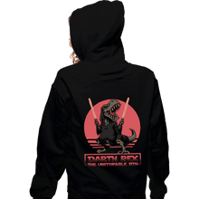 Load image into Gallery viewer, Daily_Deal_Shirts Zippered Hoodies, Unisex / Small / Black Darth Rex