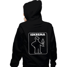 Load image into Gallery viewer, Shirts Zippered Hoodies, Unisex / Small / Black ISKREMA