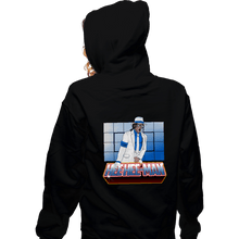 Load image into Gallery viewer, Daily_Deal_Shirts Zippered Hoodies, Unisex / Small / Black Hee-Hee-Man