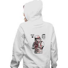 Load image into Gallery viewer, Daily_Deal_Shirts Zippered Hoodies, Unisex / Small / White Rebel Combat Academy
