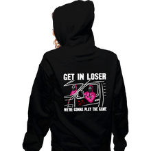 Load image into Gallery viewer, Secret_Shirts Zippered Hoodies, Unisex / Small / Black Play The Game