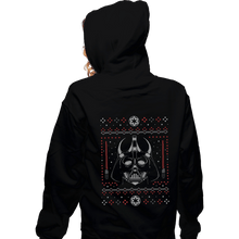 Load image into Gallery viewer, Shirts Zippered Hoodies, Unisex / Small / Black Imperial Leader Christmas