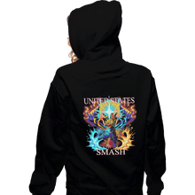 Load image into Gallery viewer, Shirts Zippered Hoodies, Unisex / Small / Black US Smash